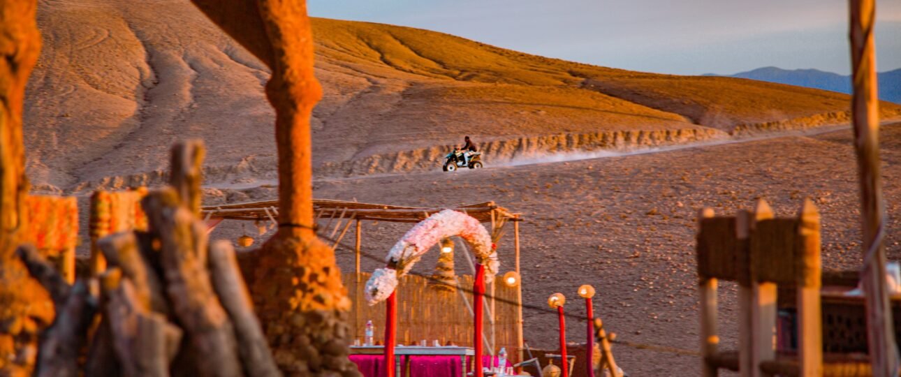 Quad biking Agafay Desert