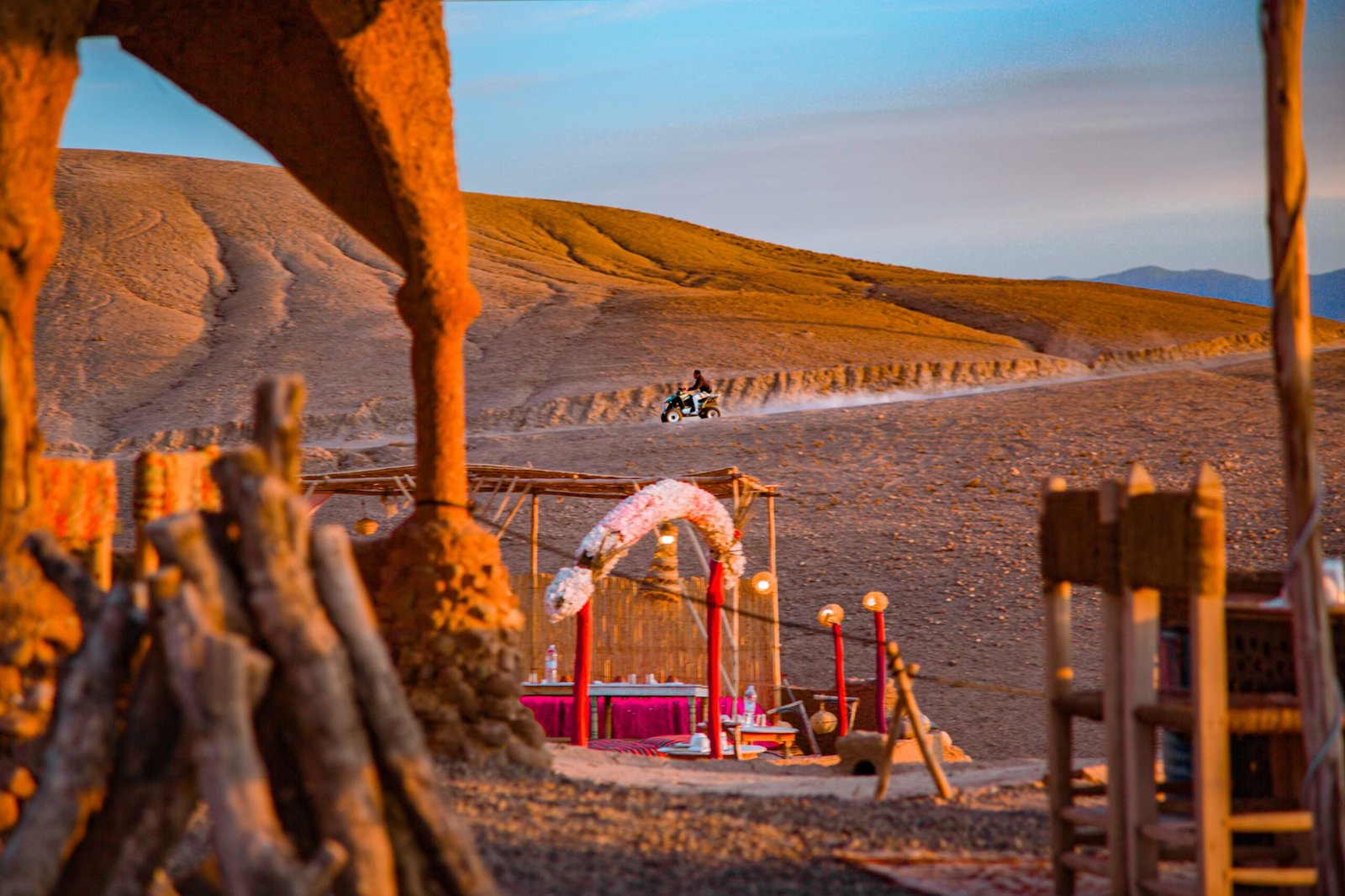 Quad biking Agafay Desert